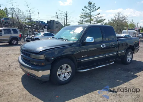 2002 Chevrolet Silverado 1500 Ls from USA, damaged, VIN 2GCEC19V421334833